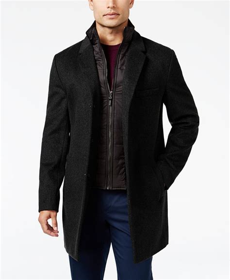 michael kors men sweat jacket|Michael Kors men's overcoat.